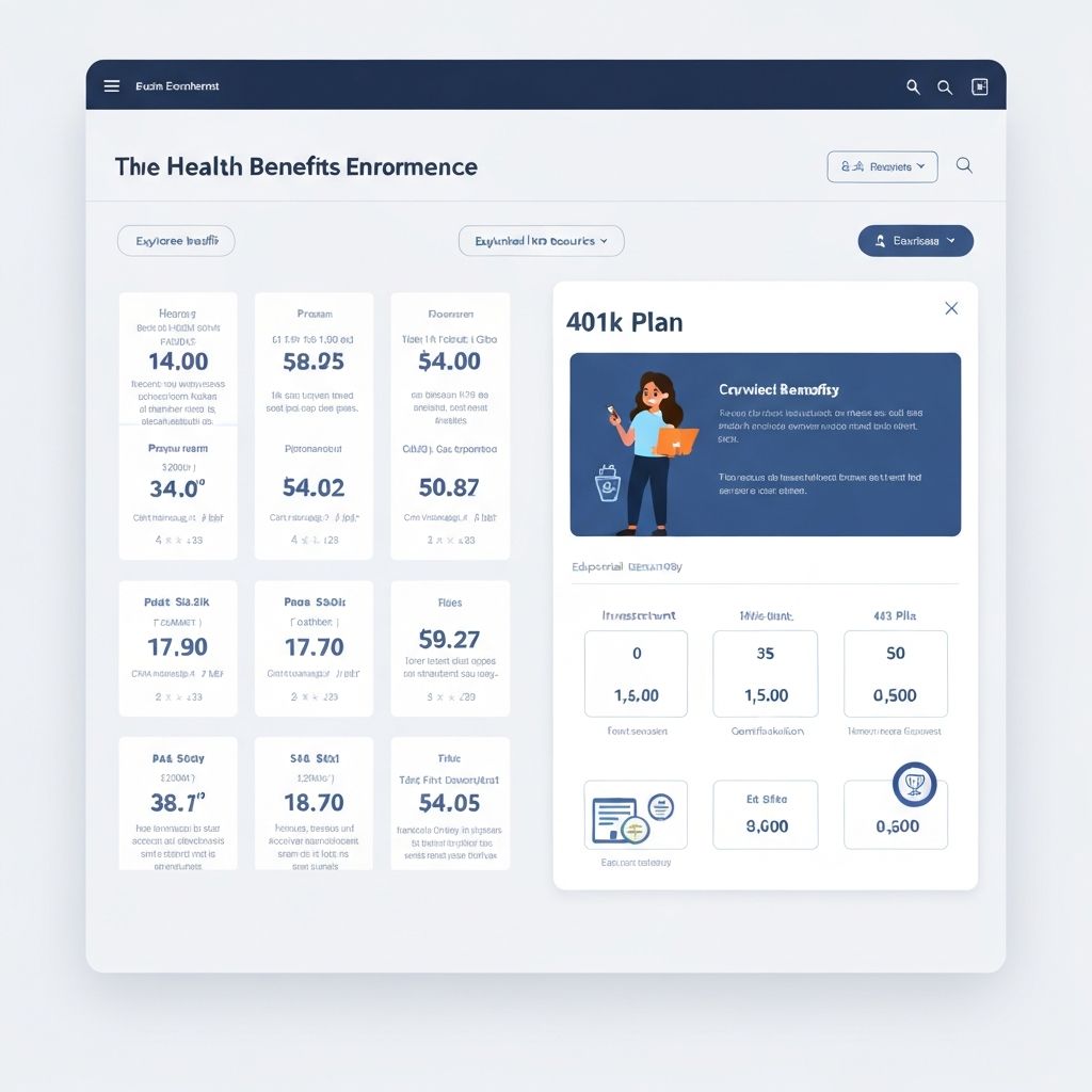 Benefits dashboard